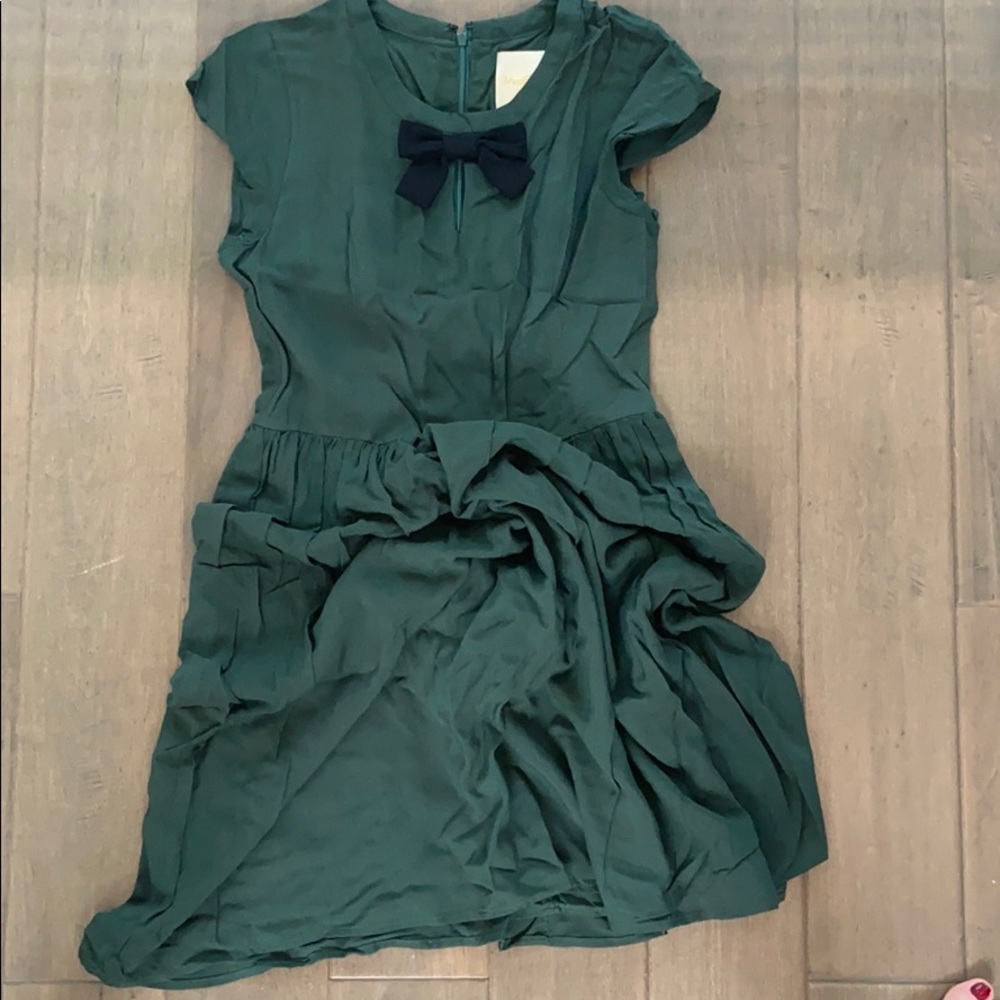 Hunter green ModCloth dress